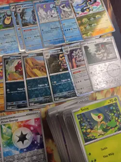 Pokemon SV: Black Bolt Bulk 213 Cards 172 Common/Uncom + 41 Holos+reverse+pokeba - Image 2