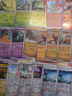 Pokemon SV: Black Bolt Bulk 213 Cards 172 Common/Uncom + 41 Holos+reverse+pokeba - Image 5