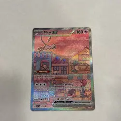 Pokemon Mew EX TCG Special Illustration SVP053 151 UPC Promo Card NM Condition - Image 1