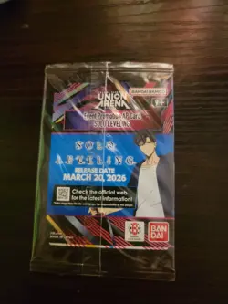 Sealed Union Arena Solo Leveling AP Foil Promo Card NYCC 2025 - Image 2