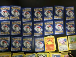 Huge Collection Bulk Lot of 500+ Pokemon Cards Mixed WOTC Vintage HP-DAMAGED - Image 3