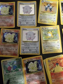 Huge Collection Bulk Lot of 500+ Pokemon Cards Mixed WOTC Vintage HP-DAMAGED - Image 5