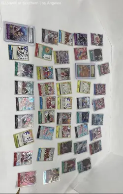 Small Lot Of Rare One Piece Trading Cards Ft. Graded 10 Cards - Image 1