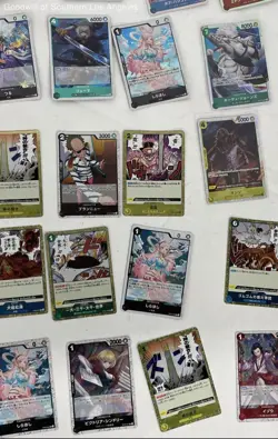 Small Lot Of Rare One Piece Trading Cards Ft. Graded 10 Cards - Image 4