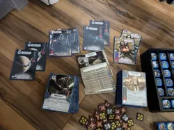 Star Wars Destiny Game Lot w/ Leia Obi-Wan Akbar Chirrut ~200 cards 46 Dice - Image 4