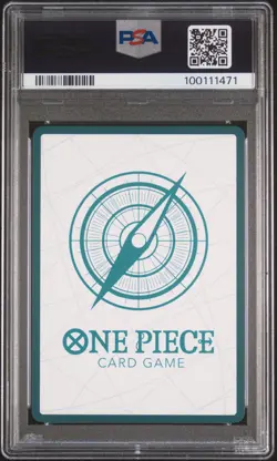2023 ONE PIECE GOODS-DEVIL FRUITS COLLECTION VOL.1 DON!! CARD LUFFY PSA 10 - Image 2