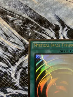 Yu-Gi-Oh! Mystical Space Typhoon Ghost Rare Card GLD5-EN038 - Image 3