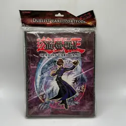 RARE 1996 YuGiOh KONAMI Kazuki Takahashi DUELIST Trading Card Portfolio Binder! - Image 1