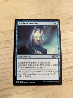 Psychic Corrosion M19 68 UC NM English MTG Magic Card - Image 1