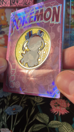 ??Penny Sylveon Coin Card 015/068 PM-NJ 020??Eif Origin 3.0 Non-TCG Pokemon ?? - Image 2