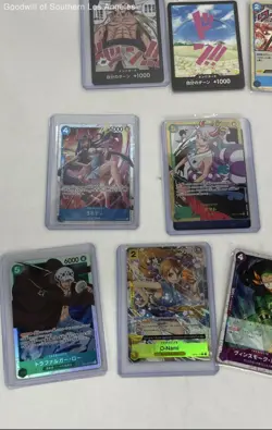 1.9 Lb Lot Of Rare And Holo One Piece Trading Cards - Image 2