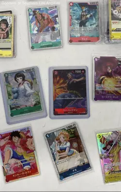 1.9 Lb Lot Of Rare And Holo One Piece Trading Cards - Image 4
