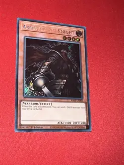 Armageddon Knight RA03-EN002 Secret Rare 1st Edition YuGiOh Card - Image 2