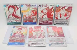 X1 One Piece 3rd Anniversary Treasure Campaign Promo Card English 7 Card Set - Image 1