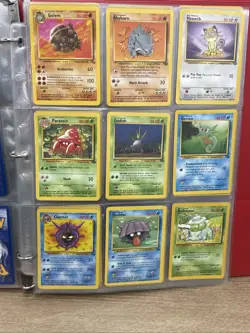 Pokemon Card Vintage Binder Lot 80+ Cards Base Set Base Set 2 Fossil LP-HP - Image 5