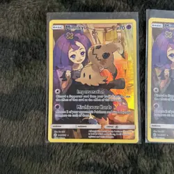 Pokemon Mimikyu 245/236 SM Cosmic Eclipse Full Art Secret Rare Card lot - Image 2