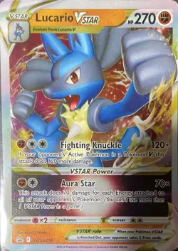 Lucario VSTAR Promo SWSH: Sword & Shield Promo Cards SWSH214 NM - Image 1