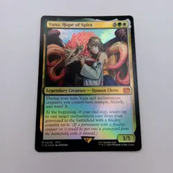 Yuna, Hope of Spira FOIL MTG Rare Magic: The Gathering Final Fantasy 10 FFX - Image 1