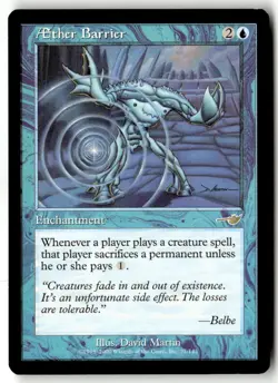 MTG - Aether Barrier 27 LP Nemesis - Image 1