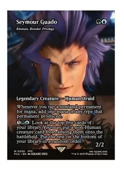 Borderless SEYMOUR GUADO (Kinnan, Bonder Prodigy) mtg NM-M Final Fantasy Mythic - Image 1