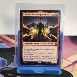 Electro Assaulting Battery Regular Rare #76 Magic The Gathering Spiderman - Image 3