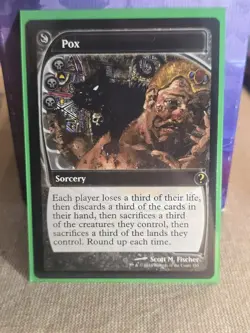 Pox (Future Sight) Mystery Booster 2 Regular - Image 1