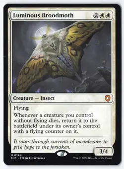 Luminous Broodmoth M Commander: Bloomburrow 144 NM - Image 1