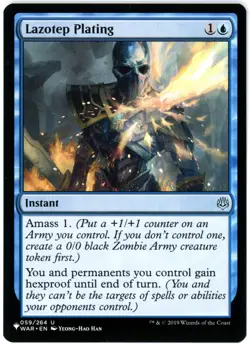 Lazotep Plating - The List Reprints - Mystery Booster 2 - MTG - NM/M - Image 1