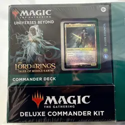 Frodo Elven Council Lord Of The Rings LOTR COMMANDER KIT Magic The Gathering MTG - Image 2