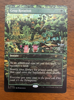 FOIL - Crop Rotation - Secret Lair Encyclopedia - In Hand, Ready to Ship - Image 1