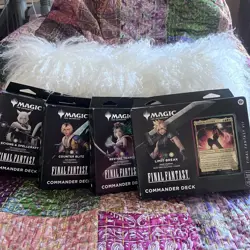 Magic: The Gathering Final Fantasy Commander Decks Sealed - Image 1