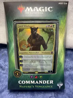 WOTC MtG Commander Commander Deck 2018 - Nature's Vengeance Factory Sealed - Image 1