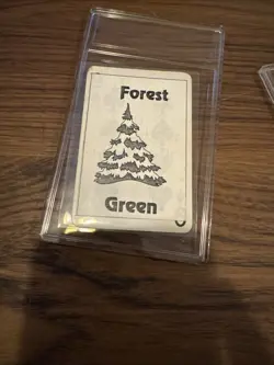 MTG Gamma Playtest Forest Pre Alpha Beta - Image 1
