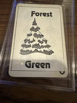 MTG Gamma Playtest Forest Pre Alpha Beta - Image 4