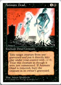 2022 30th Anniversary Edition T Animate Dead Memorabilia/Uncommon #389 - Image 1