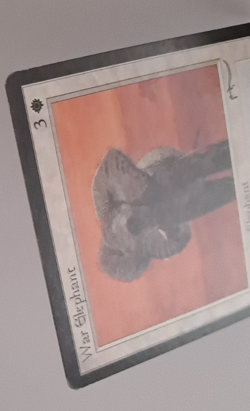 War Elephant LP (Light Mana Symbol) Arabian Nights MTG Magic the Gathering - Image 3