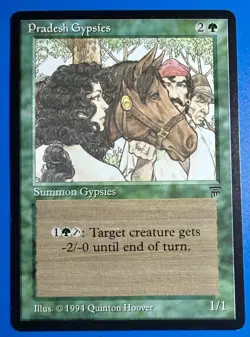1 BANNED MTG | Pradesh G | Legends | 1994 | Magic The Gathering | NM - Image 1
