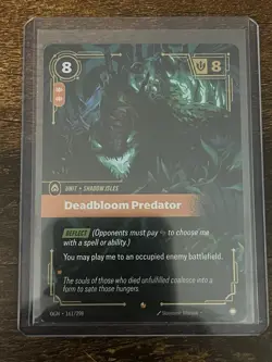 Riftbound - League of Legends Origins - Deadbloom Predator - Epic Foil 161 - Image 1