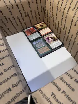 ??17lbs+ 4200+ UNSEARCHED Magic The Gathering Bulk Lot LP/NM w/ Rares & Foils? - Image 2