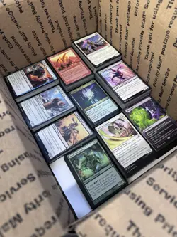 ??17lbs+ 4200+ UNSEARCHED Magic The Gathering Bulk Lot LP/NM w/ Rares & Foils? - Image 4