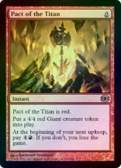 Pact of the Titan - Foil New MTG Future Sight Magic - Image 1