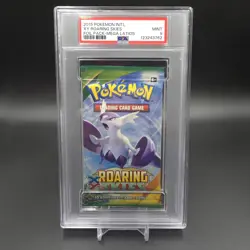 Pokemon XY Roaring Skies Mega Latios Booster Pack PSA 9 - Image 1