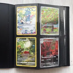 Pokemon Binder Collection Of 120+ Vintage And Modern Cards&Vintage Ivysaur Slab - Image 2