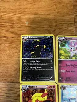 Pokemon TCG Eeveelutions Black & White Eevee Promo Set + Sylveon - Image 2