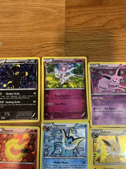 Pokemon TCG Eeveelutions Black & White Eevee Promo Set + Sylveon - Image 3