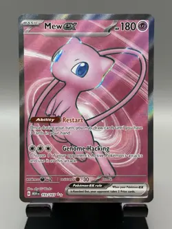 Mew ex - 193/165 Scarlet & Violet 151 Holo Full Art Pokemon 🔥📈 - Image 1