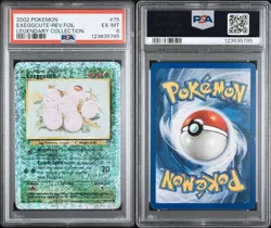 PSA 6 EX-MT Exeggcute Reverse Holo Legendary and PSA Pokemon Trader - Image 4