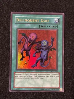 Yu-Gi-Oh! TCG Delinquent Duo Magic Ruler MRL-039 Unlimited Ultra Rare LP - Image 1