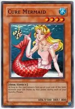Yugioh! Cure Mermaid - LON-041 - Common - 1st Edition Near Mint, English - Image 1