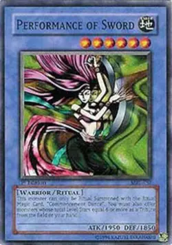 Yugioh! LP Performance of Sword - MRL-067 - Common - 1st Edition Lightly Played, - Image 1